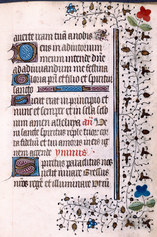 Initials; line filler