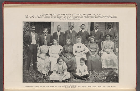 Negro Society of Historical Research, Yonkers, N.Y., U.S.A.  : a monthly journal devoted to the interests of the coloured races of the world