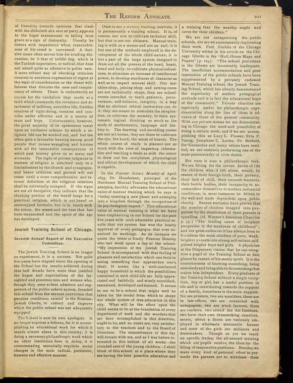 The Reform advocate