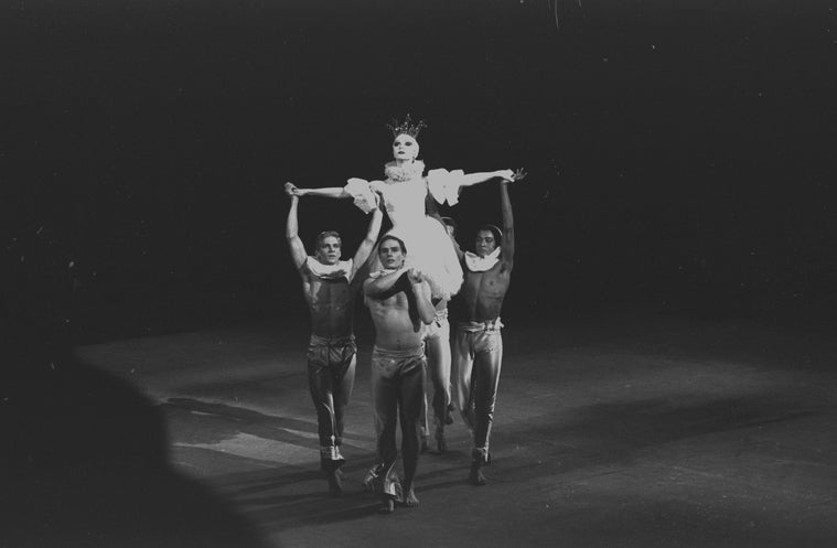 New York City Ballet production of "Illuminations" with Mimi Paul, choreography by Frederick Ashton (New York)