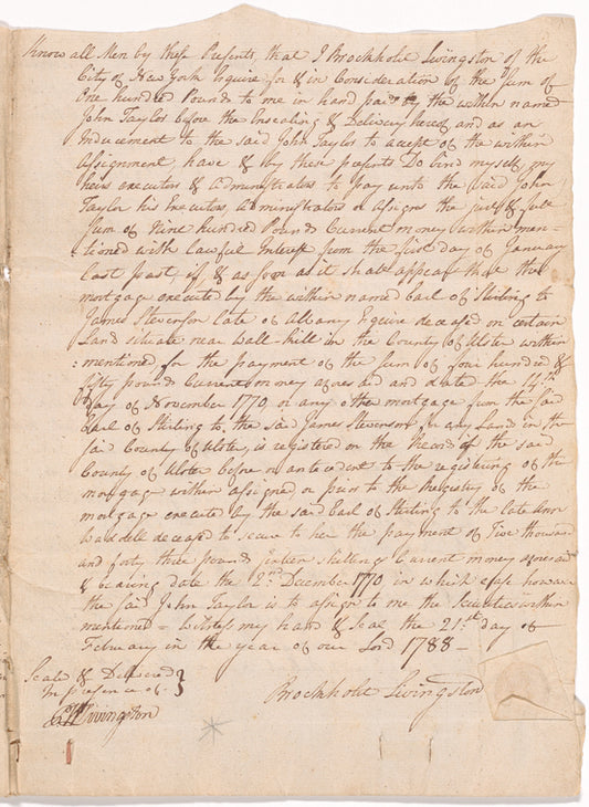 Livingston, Henry Brockholst (1757–1823)