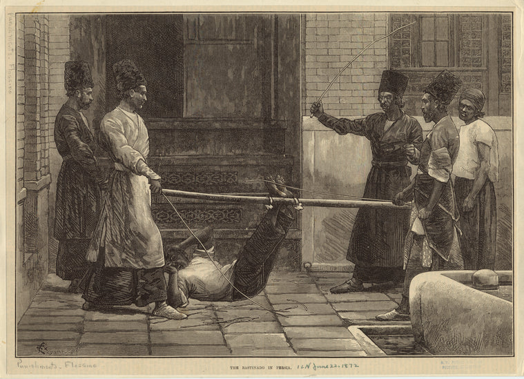 The bastinado in Persia