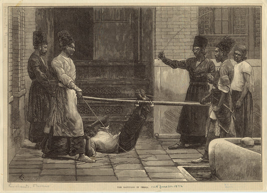 The bastinado in Persia