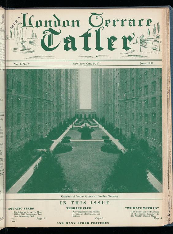 London Terrace tatler