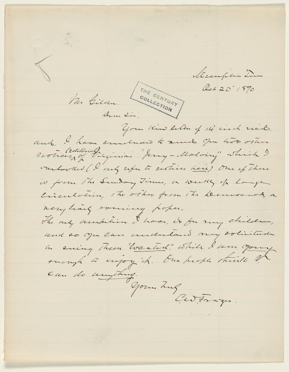 Frazer, C.W