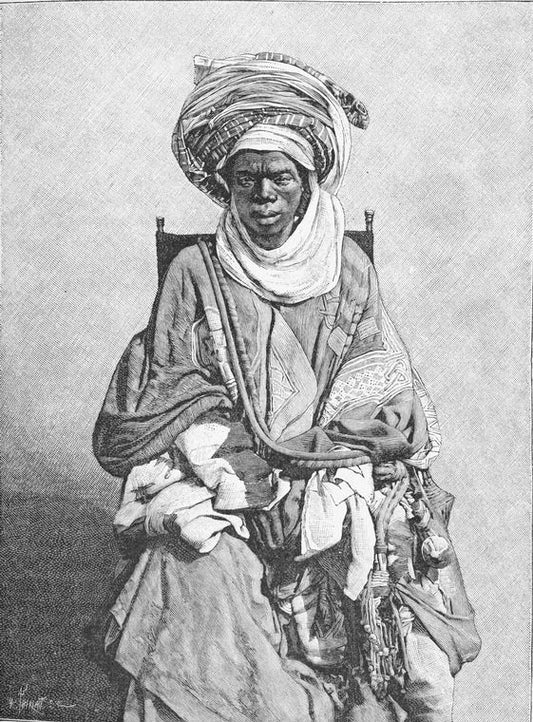 A Mohammedan Yoruba trader.