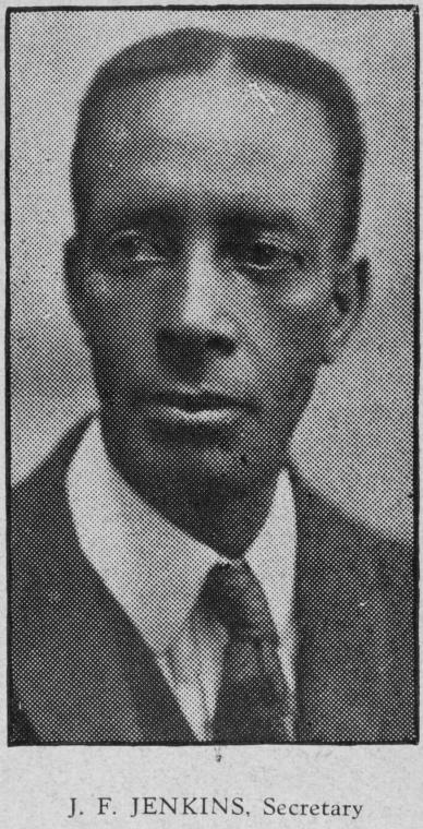 Executive officers of Canadian League; J. F. Jenkins, Secretary.