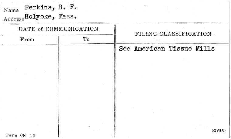 Perkins, B.F.