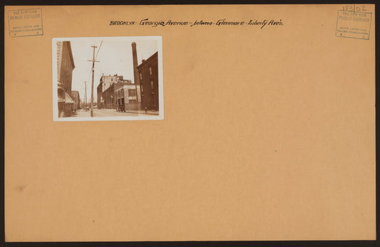 Brooklyn: Georgia Avenue - Glenmore Avenue