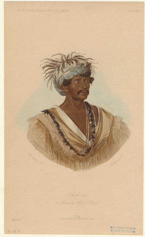 Tuch-ee, a Cherokee War Chief