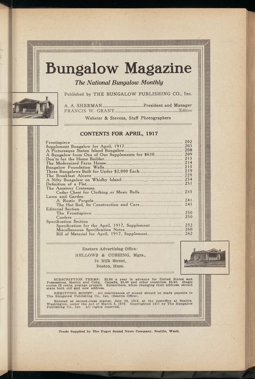 Bungalow magazine