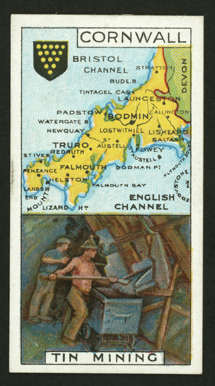 Cornwall, tin mining.