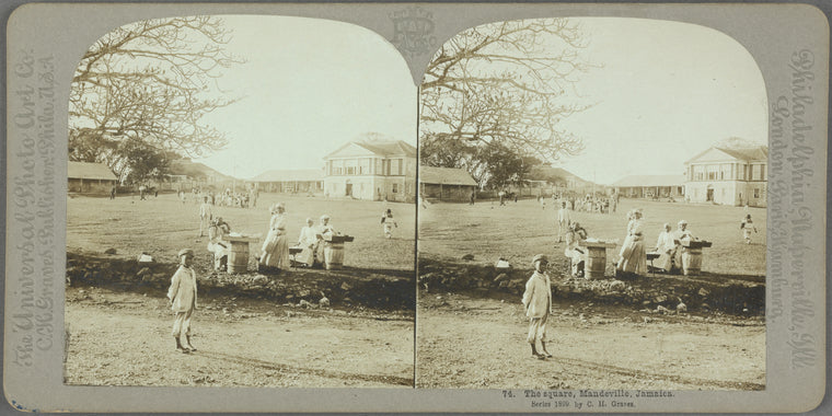 The square, Mandeville, Jamaica
