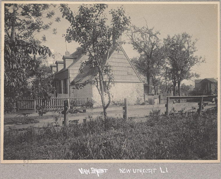 Van Burnt house, 85th Street and New Utrecht, L.I.