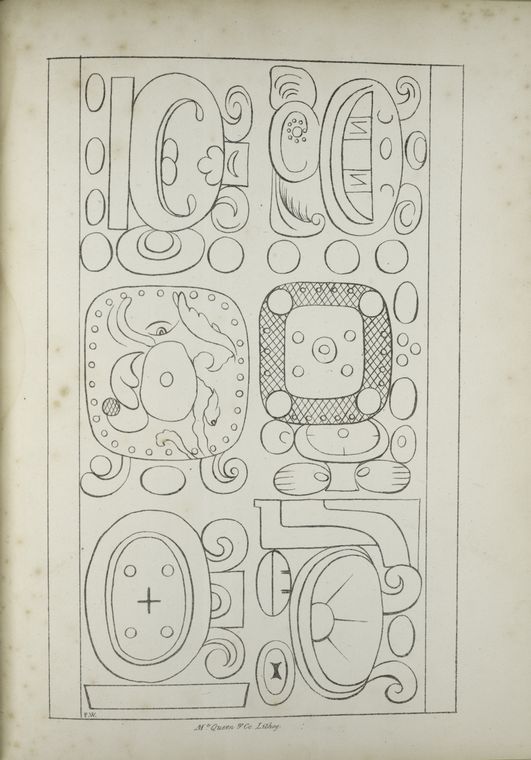 Six abstract designs