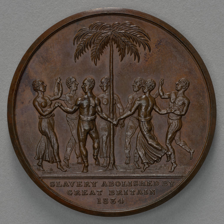 William IV "Slavery Abolished by Great Britain" medal
