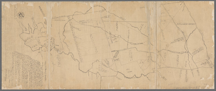 Map of the Manor of Scarsdale
