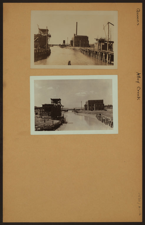 Alley Creek - [Little Neck Bay - Long Island Railroad bridge.]