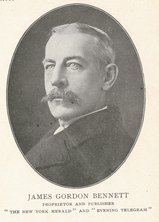 James Gordon Bennett, proprietor and publisher