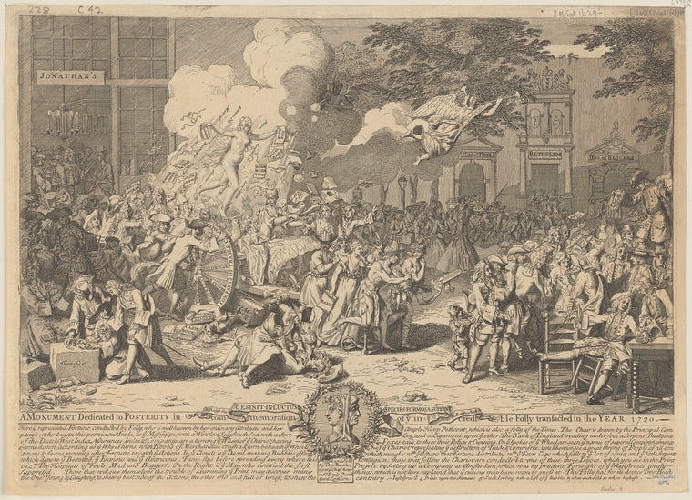 A monument dedicated to posterity in commemoration of ye incredible folly transacted in the year 1720