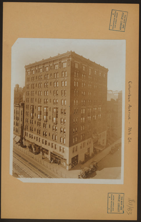 Manhattan: Columbus Avenue - 70th Street