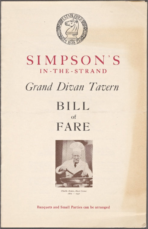 Simpson's In-The-Strand