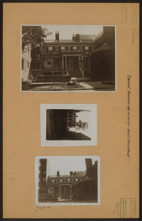 Manhattan: Convent Avenue - 141st Street (West)