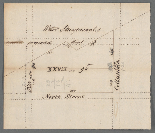 Columbia to Pitt Street along North Street