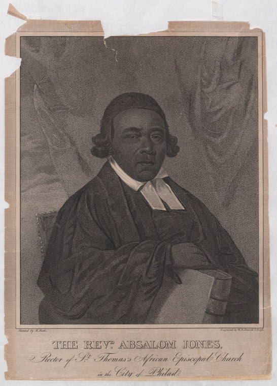The Revd. Absalom Jones: Rector of St. Thomas's African Episcopal in the City of Philad.