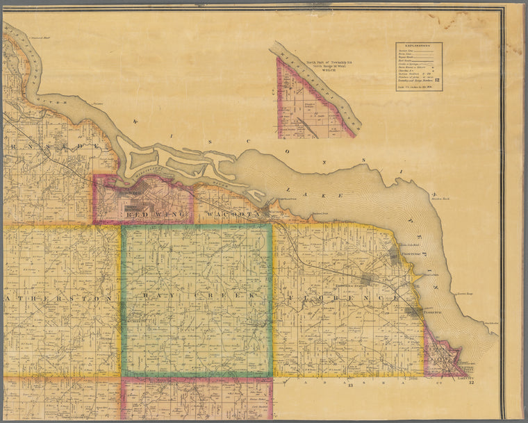 Map of Goodhue County, Minnesota : drawn from actual surveys and the county records