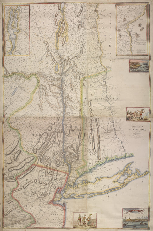 Province de New-York : en 4 feuilles