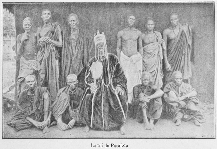 Le roi de Parakou.