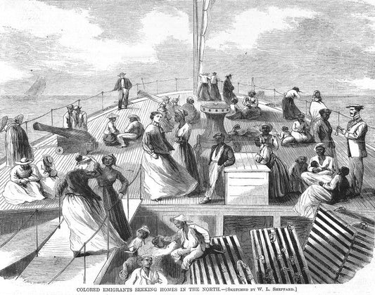 Colored emigrants seeking homes in the North