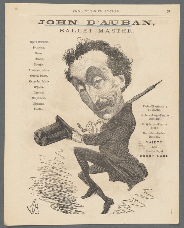 John D'Auban, ballet master