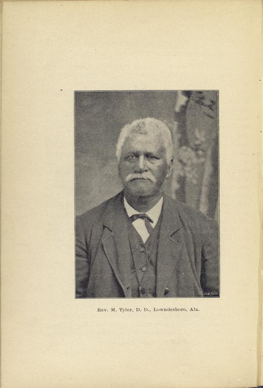 Rev. M. Tyler, D.D., Lowndesboro, Ala.