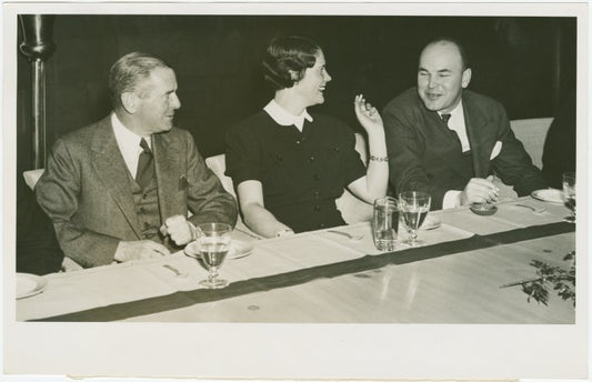 Department Store Executives Luncheon - At table with Katherine Gray