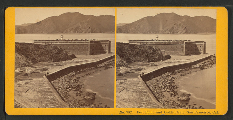 Fort Point and Golden Gate, San Francisco, Cal.
