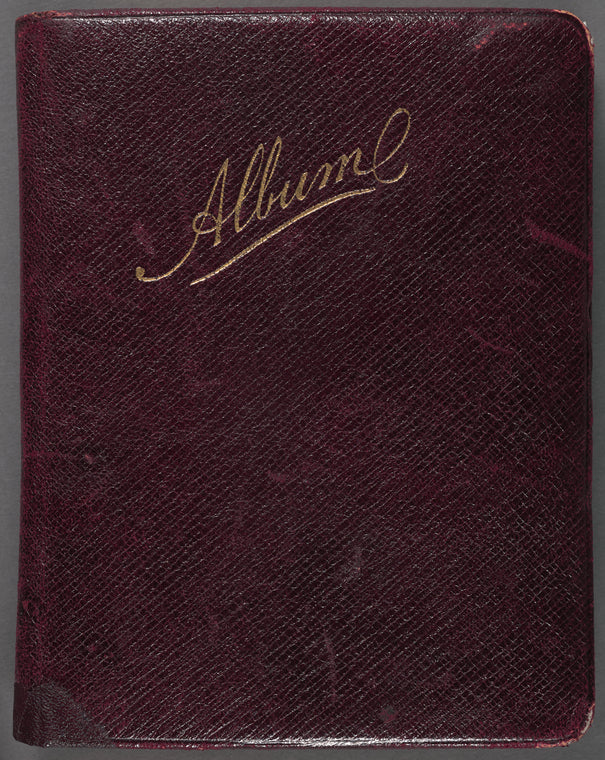 Album of photographs of Vaslaw Nijinsky and others