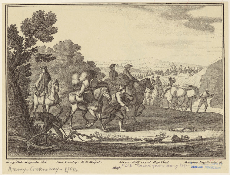 Scene from army life