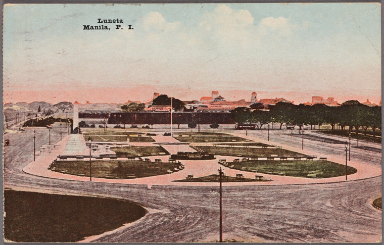 Luneta.  Manila, P.I.
