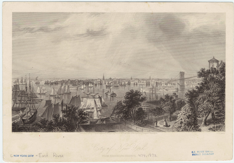 City of New York from Brooklyn Heights