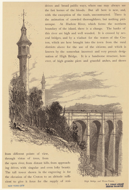 High Bridge and water-tower