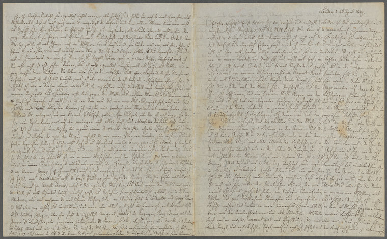 Letter from FMB to Abraham Mendelssohn-Bartholdy, 1829 Apr. 25