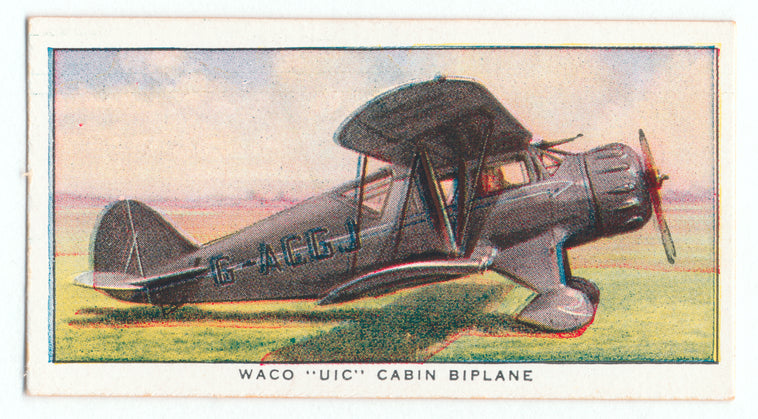 Waco 'UIC' cabin biplane.