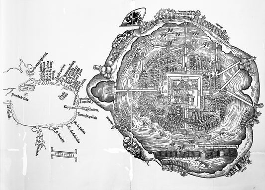 Map of Tenochtitlan