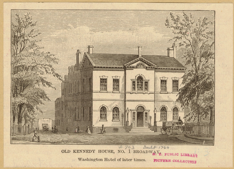 Old Kennedy House, no. 1 Broadway