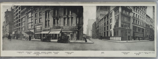 No. 222, Lingerie Shop - Peck & Peck, hosiery - No. 240, The 5th Avenue Linen Store.