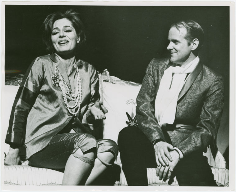 Viveca Lindfors (Vera Simpson) and Bob Fosse (Joey Evans) in the 1963 revival of Pal Joey