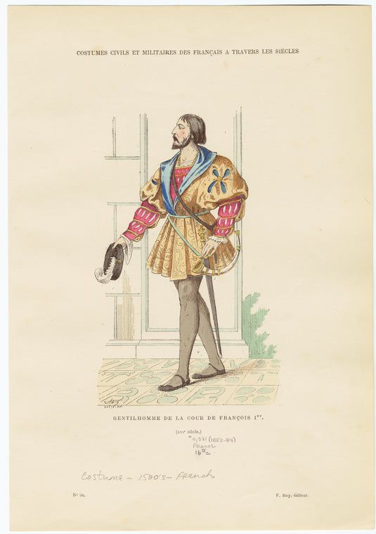 Gentilhomme de la cour de Françis Ier (XVIe siècle)