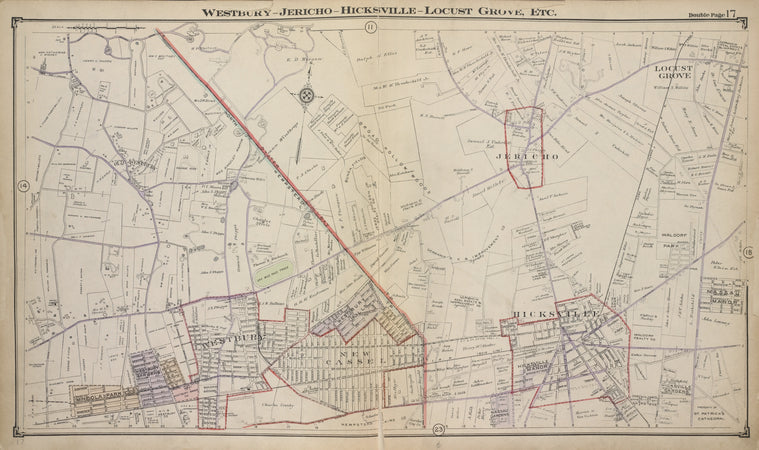 Westbury - Jericho - Hicksville - Locust - Grove, Etc.